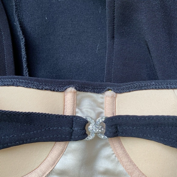 Tadashi full length black gown - Picture 6 of 8